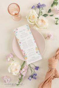 Sophia | Wedding Program