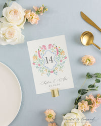 Sophia | Table Numbers