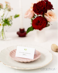 Taylor | Escort or Place Card 1