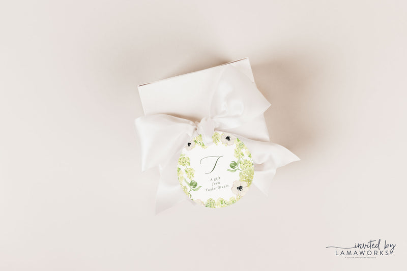 Muted Pastel Floral Escort or Place Cards | Katrina