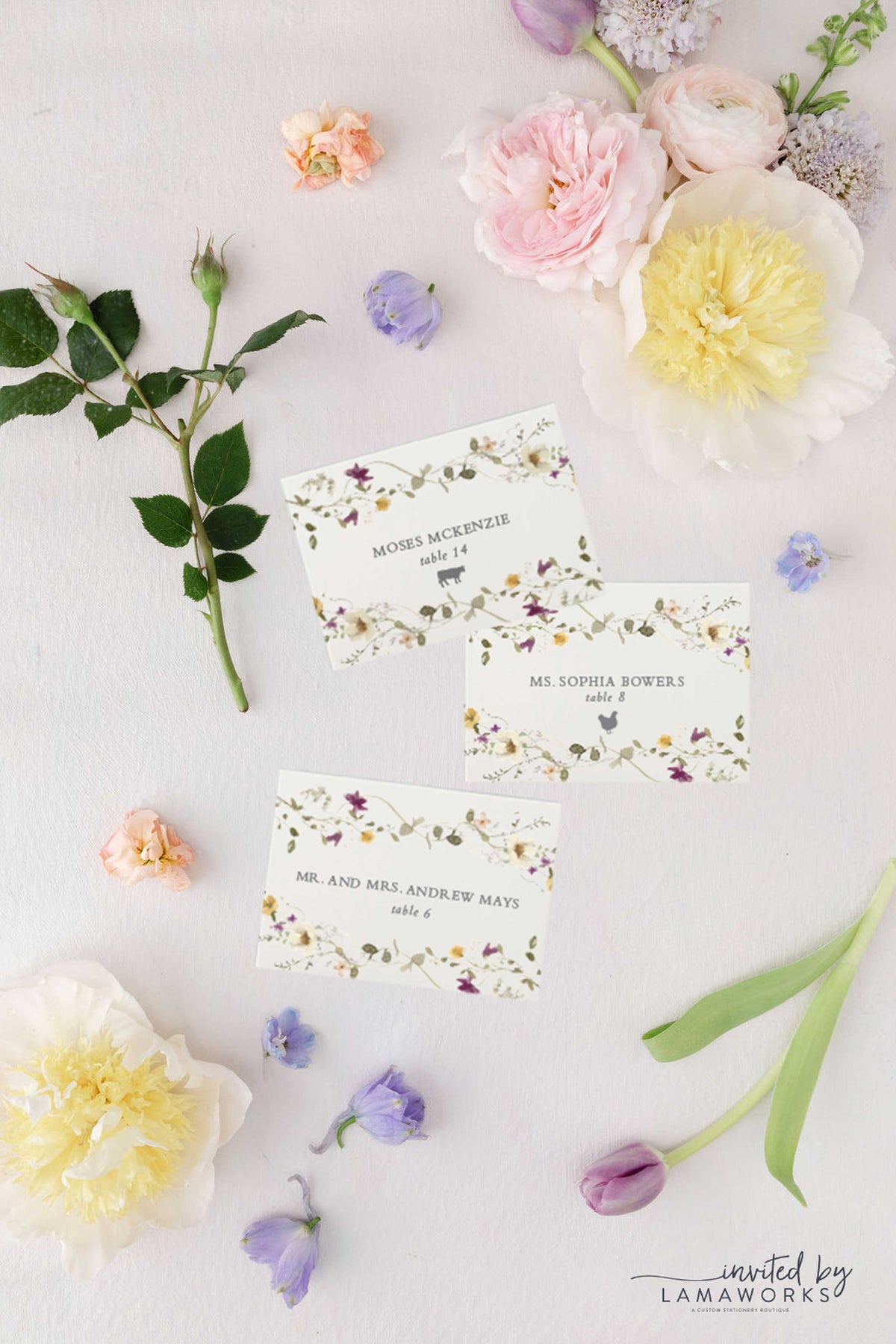 Theresa | Place Cards & Escort Cards