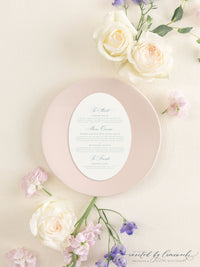 Tiffany | Oval Menu