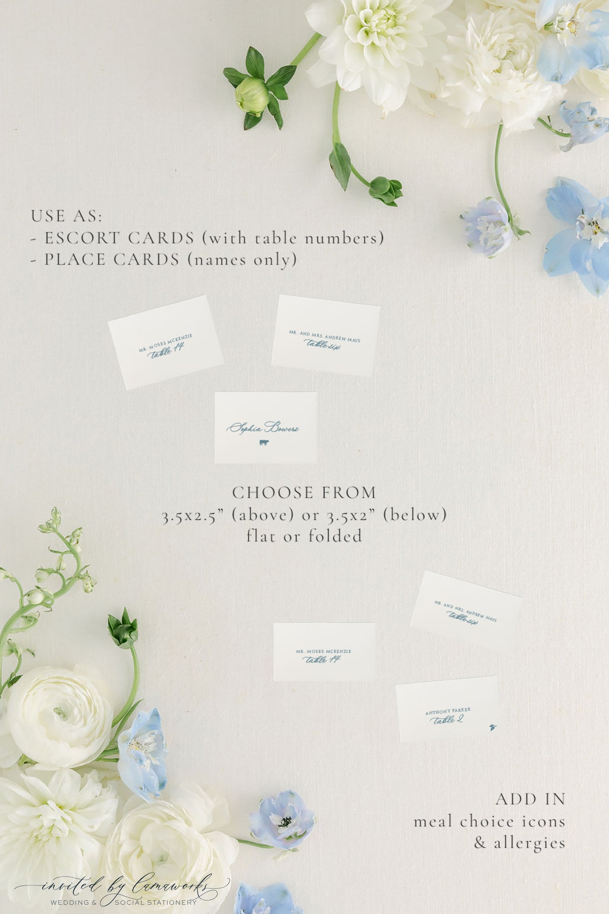 Tiffany | Escort or Place Card 1