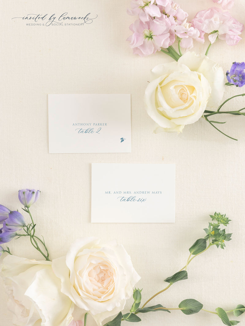 Tiffany | Escort or Place Card 1