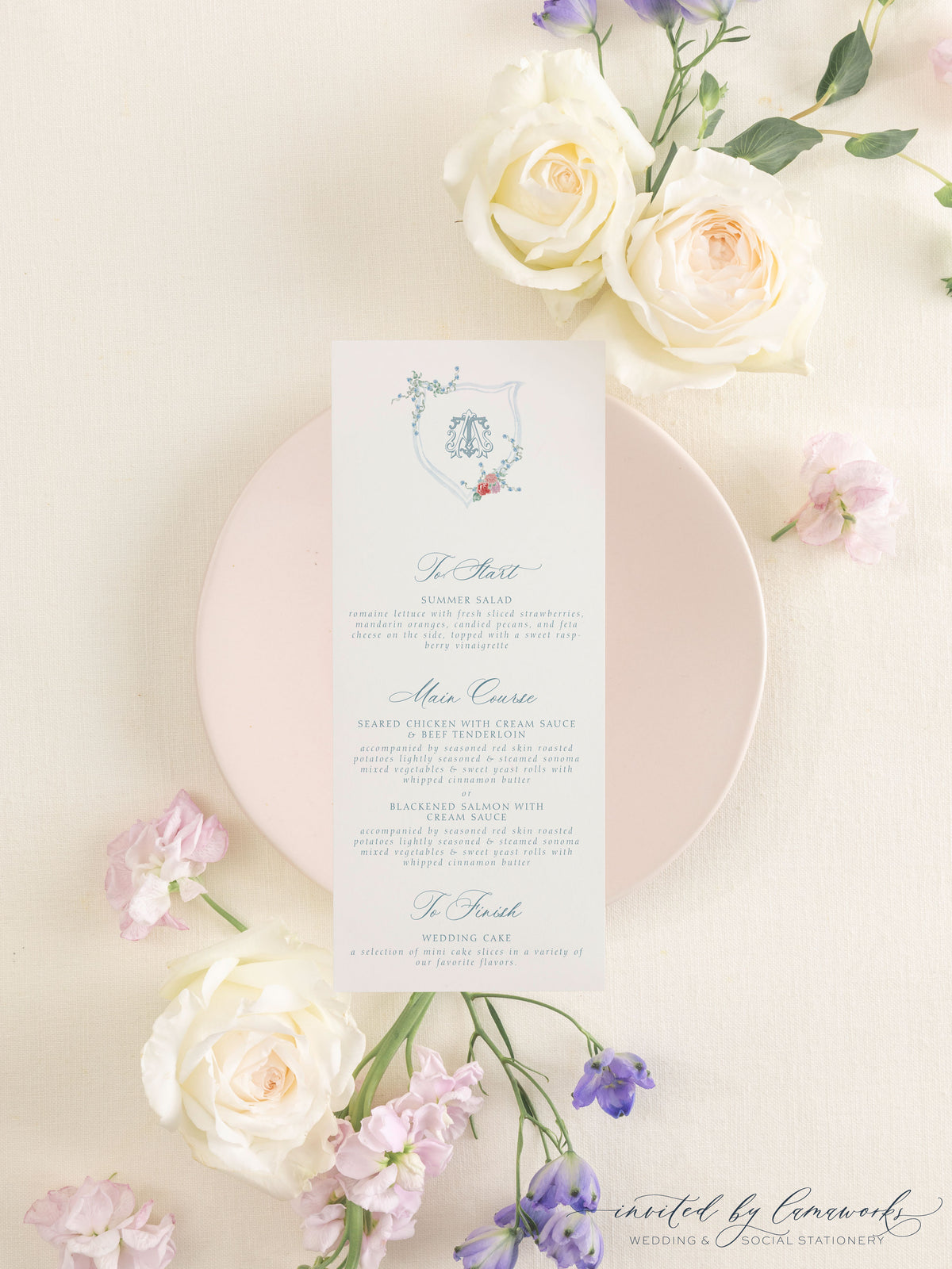 Tiffany | Menu