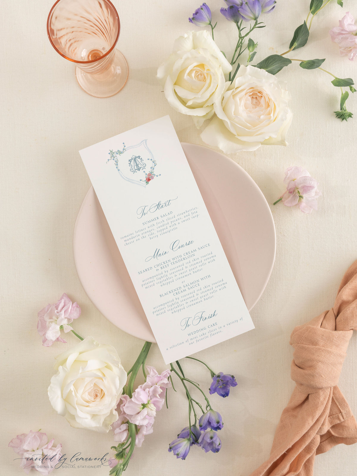 Tiffany | Menu