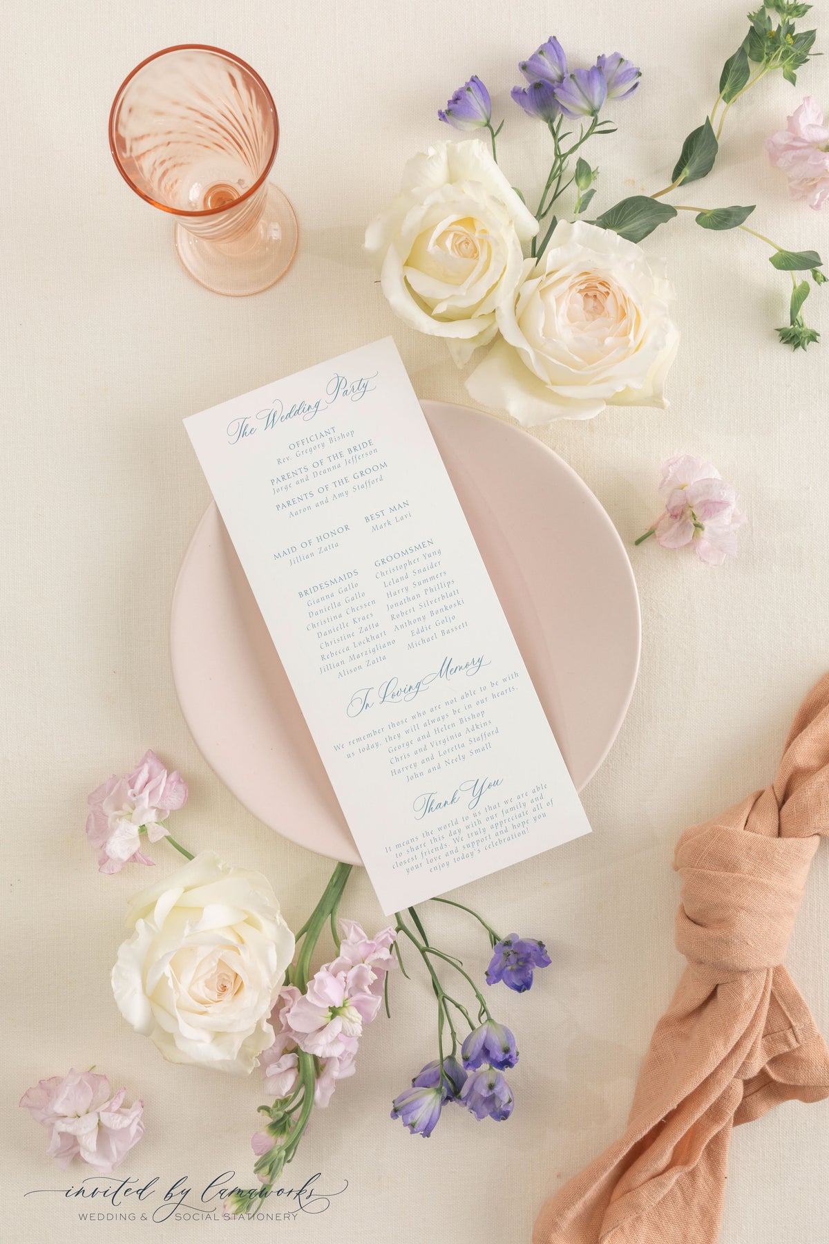 Tiffany | Wedding Program