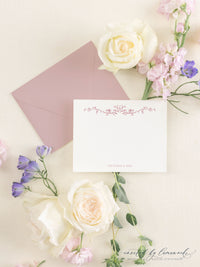 Victoria | Personal Stationery Flat