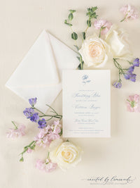 VICTORIA | Blue before I Do Shower Invitation