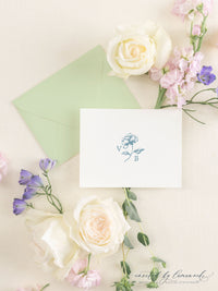 Victoria | Folded Stationery