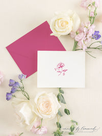 Victoria | Folded Stationery