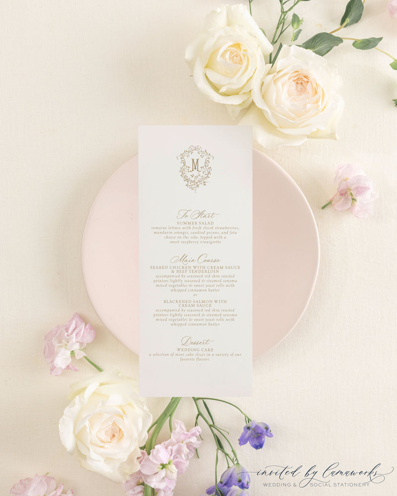 Victoria | Menu