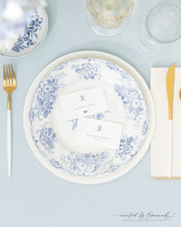 Victoria | Monogram  Escort or Place Card