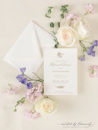 VICTORIA | Rehearsal Dinner Invitation