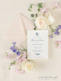 VICTORIA | Rehearsal Dinner Invitation