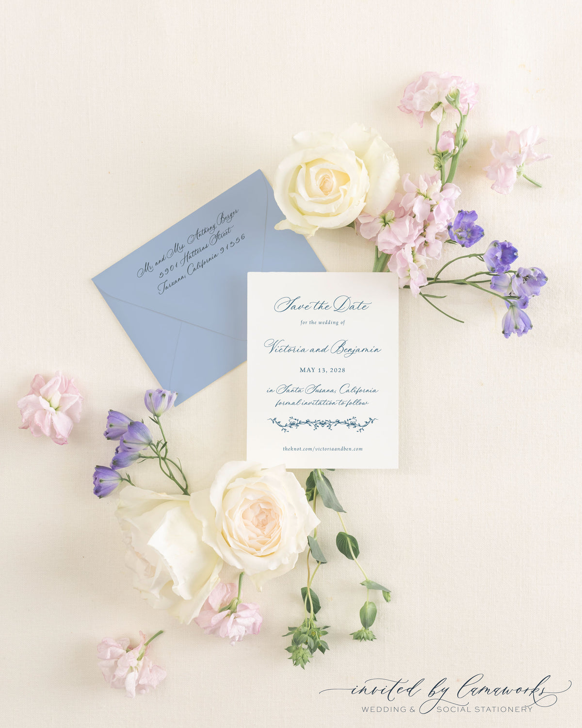 Victoria |  Save the Date - Vertical