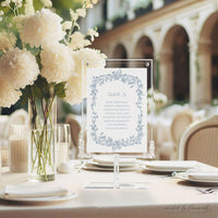 Victoria | Seating Chart Cards