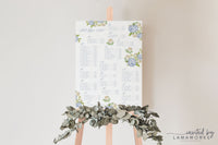 Elegant Garden Wedding Ceremony Program with Flowers | Eloise