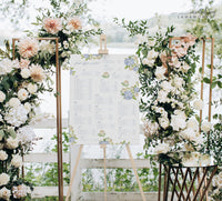 Elegant Garden Wedding Ceremony Program with Flowers | Eloise