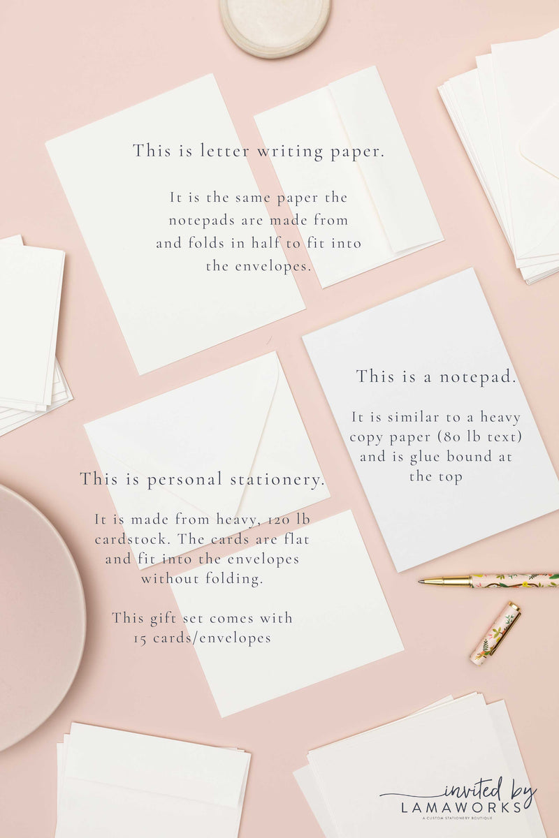 Simple Vintage Typeset Thank You Card - Molly
