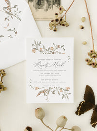 Rose | Wedding Invitation