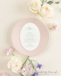 Isabella | Oval Menu