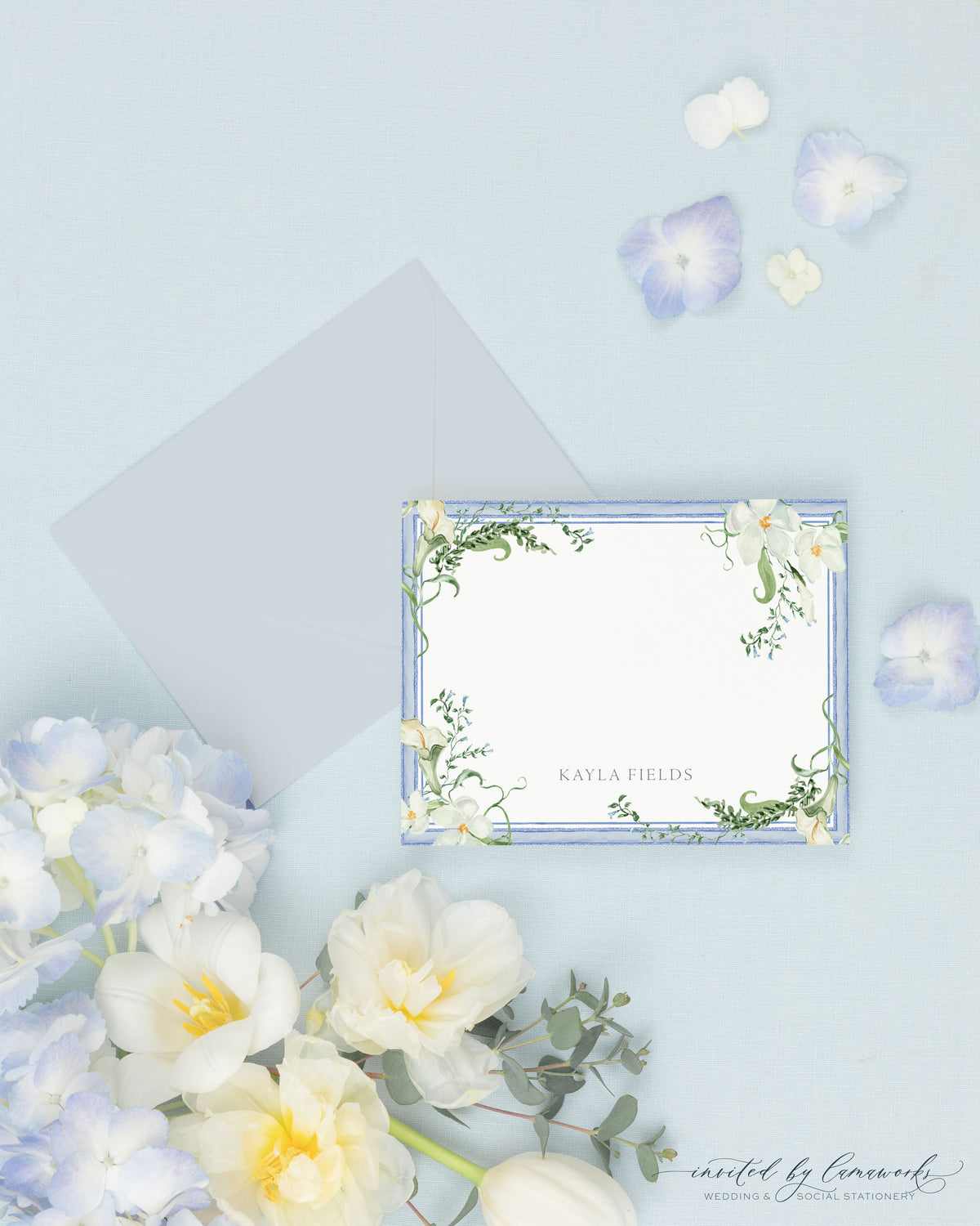 Kayla | Personal Stationery Flat