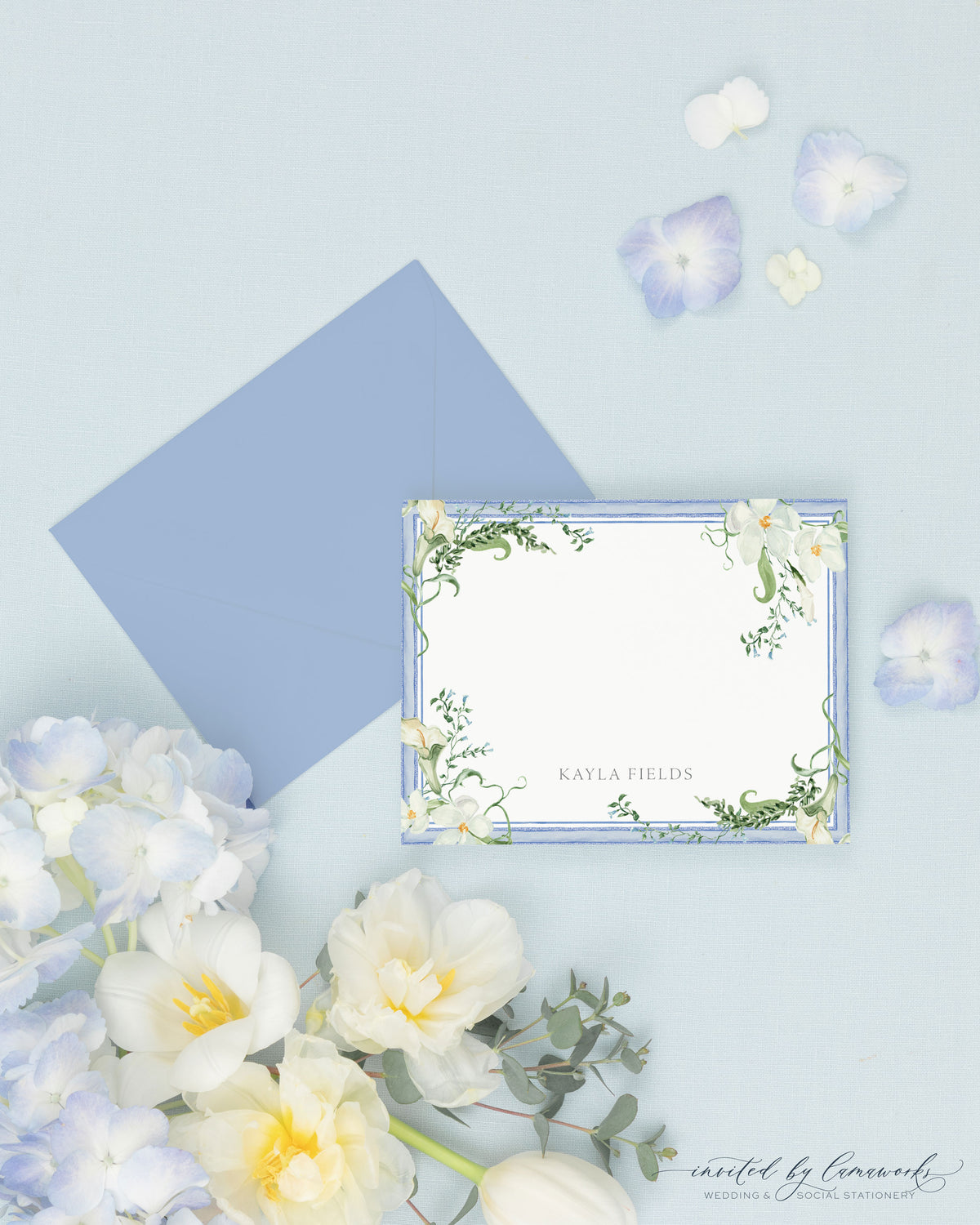 Kayla | Personal Stationery Flat