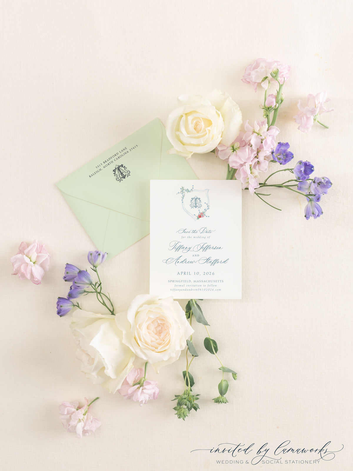 Tiffany | Save the Date with Crest