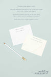 Elegant Monogram Notepad - Judith