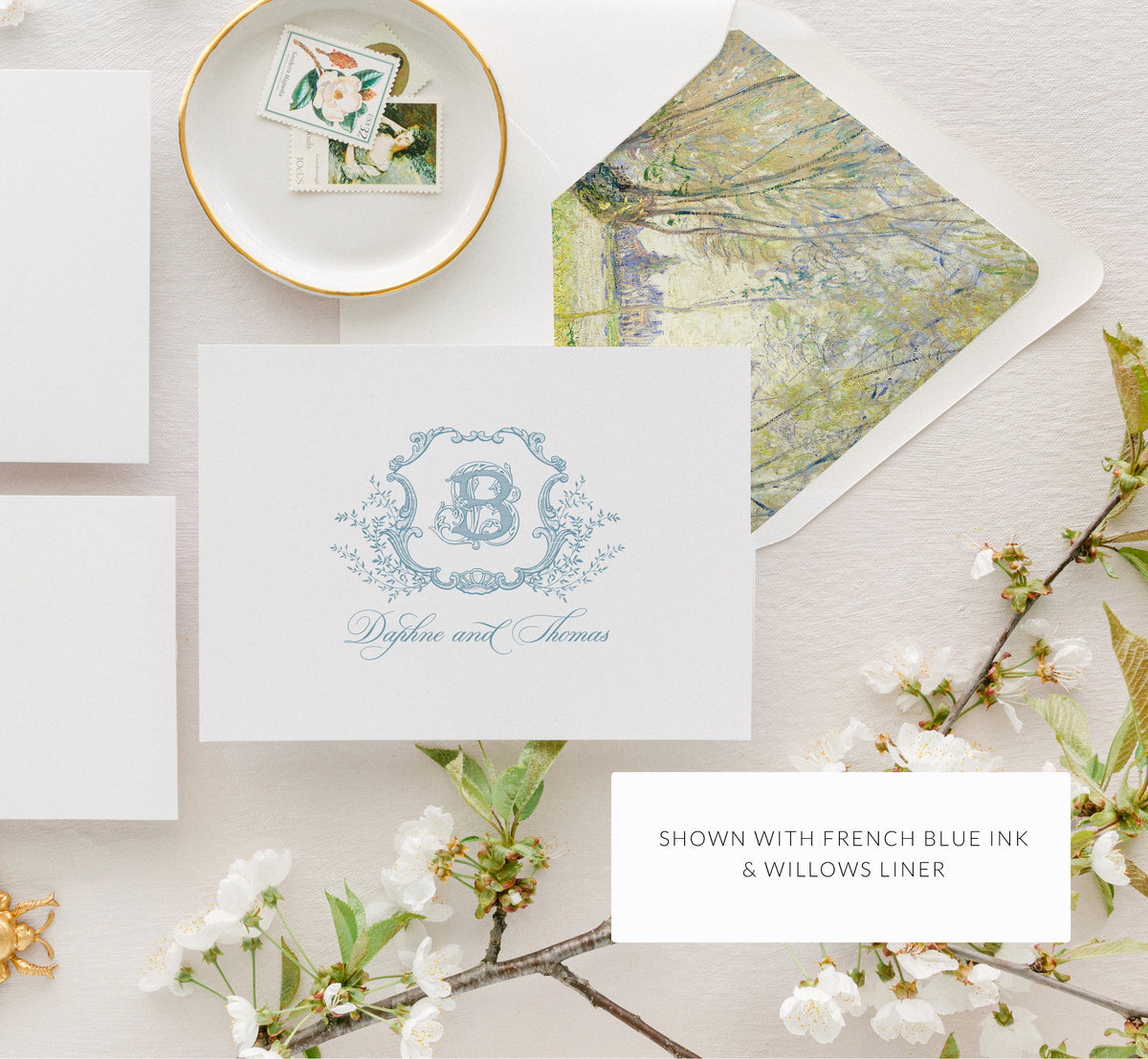 Daphne - Folded Thank You Cards