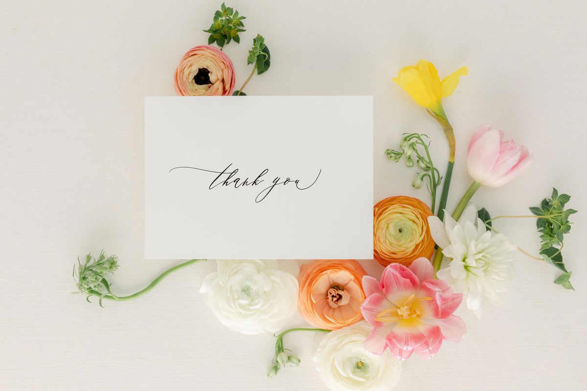 Evelyn | Folded Thank You Cards