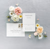 Vintage Floral Wedding Invitation | Jana