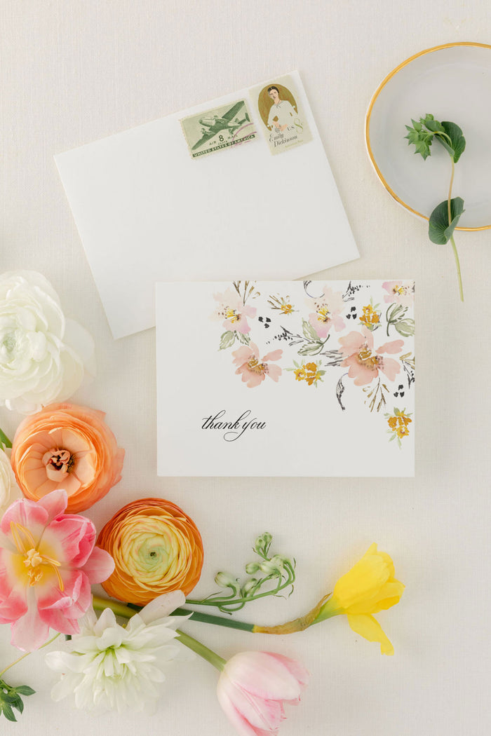 Katrina | Thank You Cards - Folded