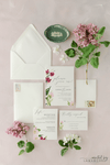 Pretty Pink Floral Invitations - Laura