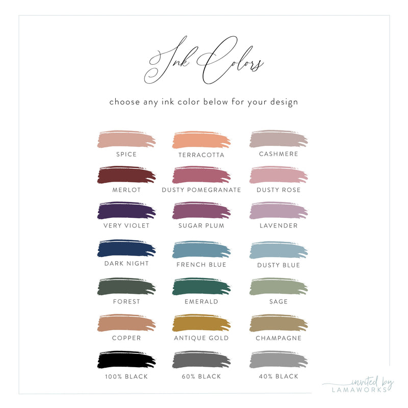 Traditional and Formal Wedding Invitation Suite | Mikah