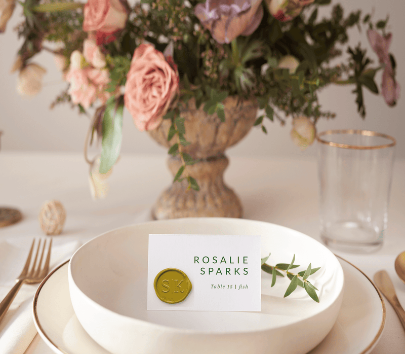Formal Dinner Menu | Melaina
